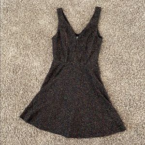 Bailey blue little black dress with color flecks